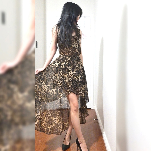 Leopard print dress - Picture 1 of 2